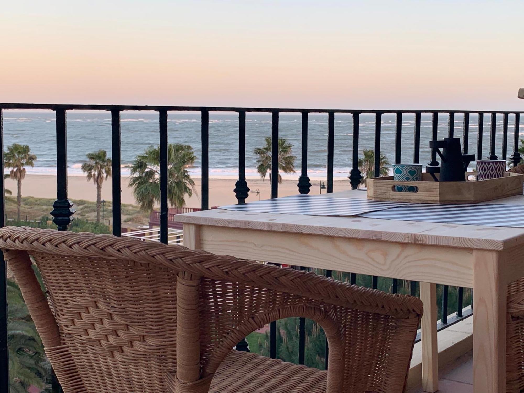 Mirando Al Mar. Primera Linea De Playa Isla Canela Ngoại thất bức ảnh